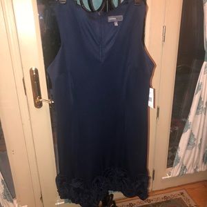 Donna Ricco Navy Blue Dress
